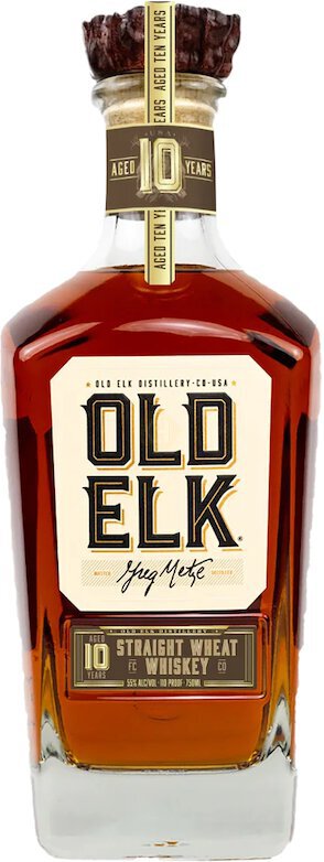 OLD ELK 10 YEAR WHET WHISKEY