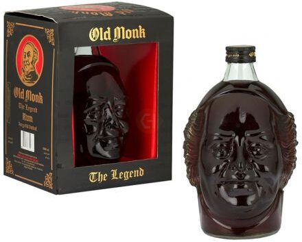 OLD MONK THE LEGEND RUM VERY OLD VATTED