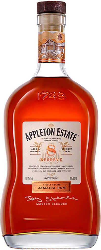 APPLETON ESTATE 8 YEARS RESERVE JAMAICA RUM