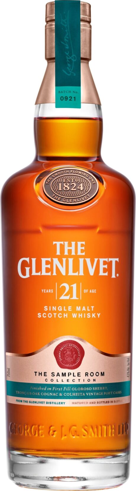 Glenlivet 21 Year Single Malt Scotch