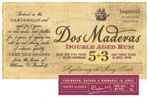 DOS MADERAS RUM AGED 5+3