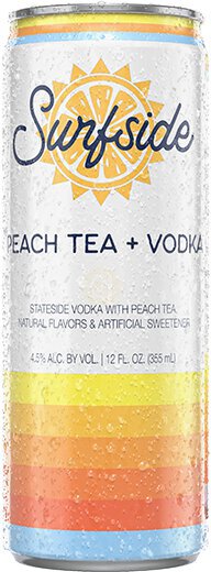 SURFSIDE PEACH TEA + VODKA