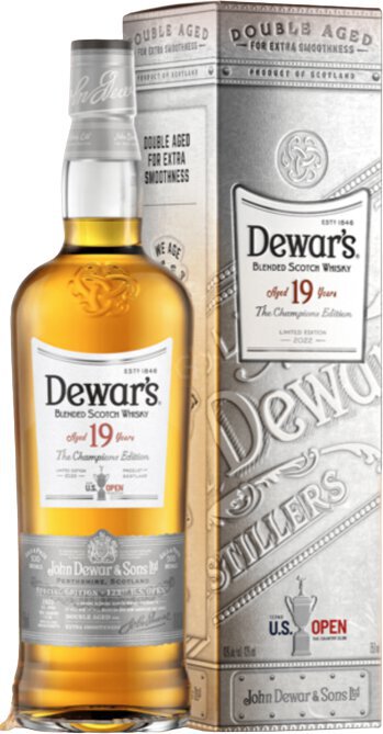 DEWARS SCOTCH 19YR U.S. OPEN SPECIAL EDITION