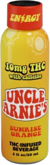 UNCLE ARNIES SUNRISE ORANGE 10 MG THC SHOT