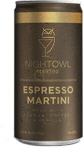 NIGHT OWL MARTINI TEQUILA ESPRESSO MARTINI 4PK