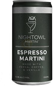 NIGHT OWL MARTINI VODKA ESPRESSO MARTINI 4PK