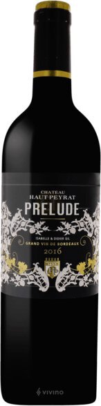 CHATEAU PRELUDE GRAND VIN DE BORDEAUX 2019