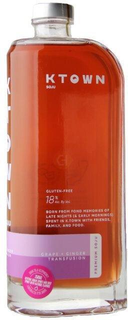 YOBO GRAPE + GINGER TRANSFUSION K TOWN SOJU