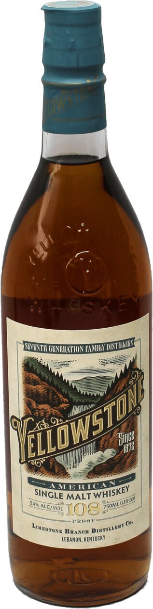 YELLOWSTONE SINGLE MALT WHISKEY 108PROOF