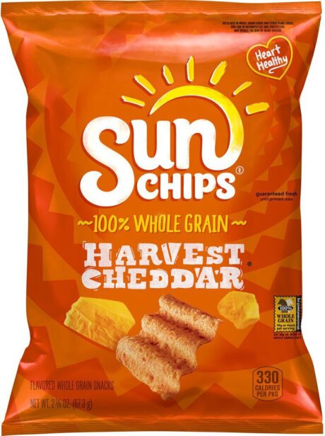SUN CHIPS HARVESTS CHEDDAR
