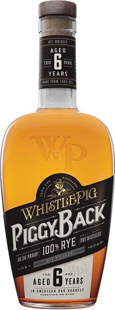 WHISTLIEPIG PIGGY BACK RYE 6 YEARS