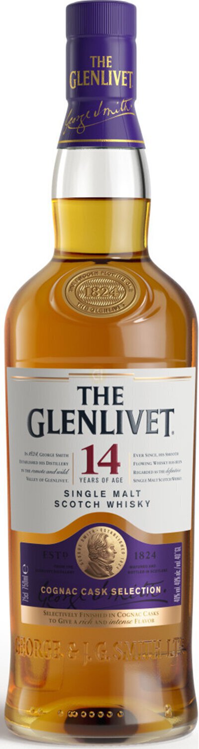 GLENLIVET 14 YEARS SINGLE MALT