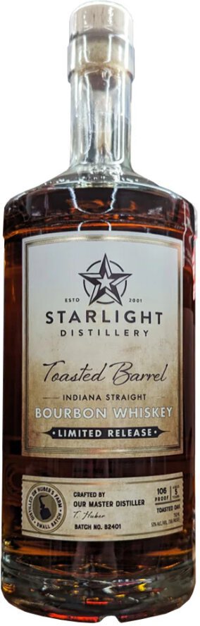Huber Starlight Toasted Barrel Bourbon