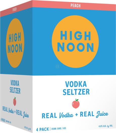 HIGH NOON PEACH VODKA SODA